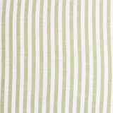 Habitat Stripe Ruffle Cushion - Olive - 43x43cm