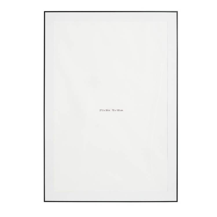 Argos Home black aluminium picture frame 70x100cm (British brand)