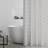 Catherine Lansfield Diamond Tile shower curtain 180x180cm (British brand)