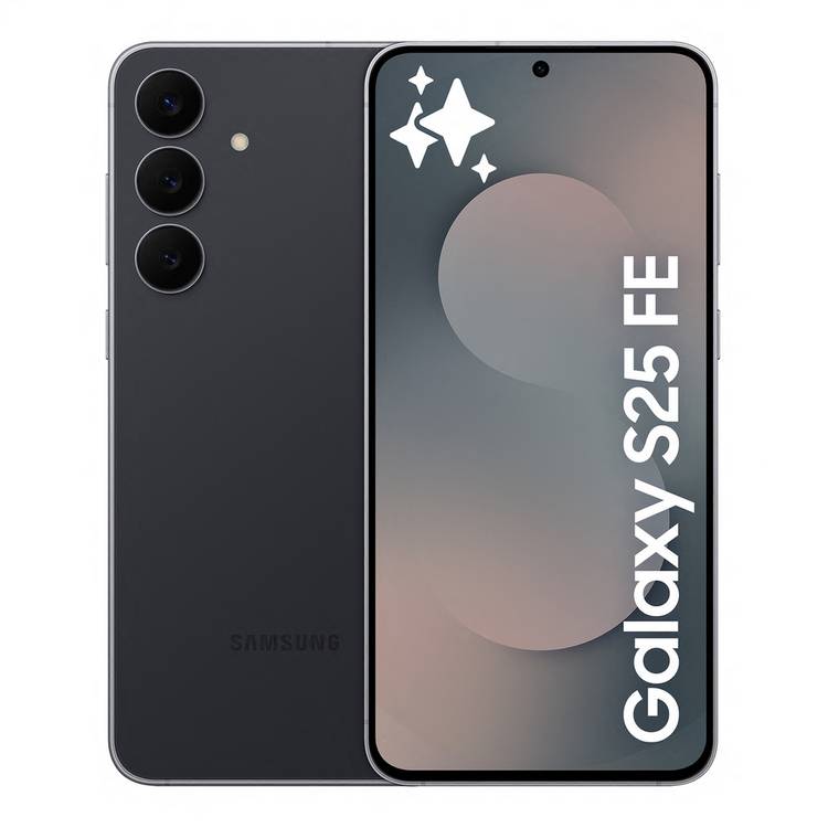 Samsung Galaxy S25 FE 128GB Jetblack smartphone - British product
