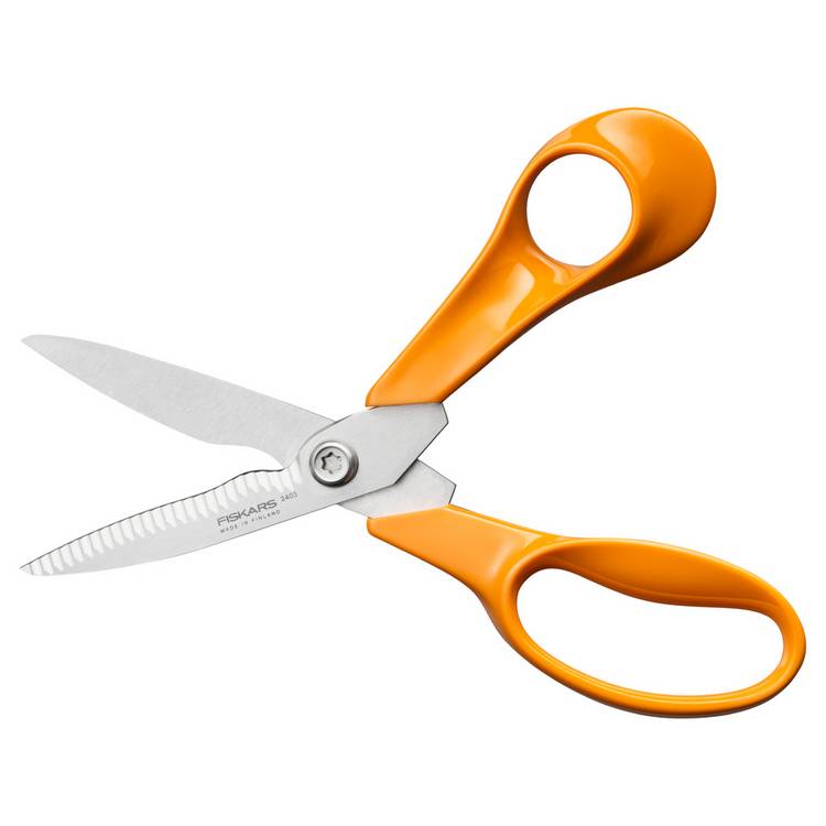 Fiskars kitchen scissors orange 18cm (British brand)