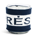 Habitat Aspen scented candle in glass jar with knitted cover, UK version