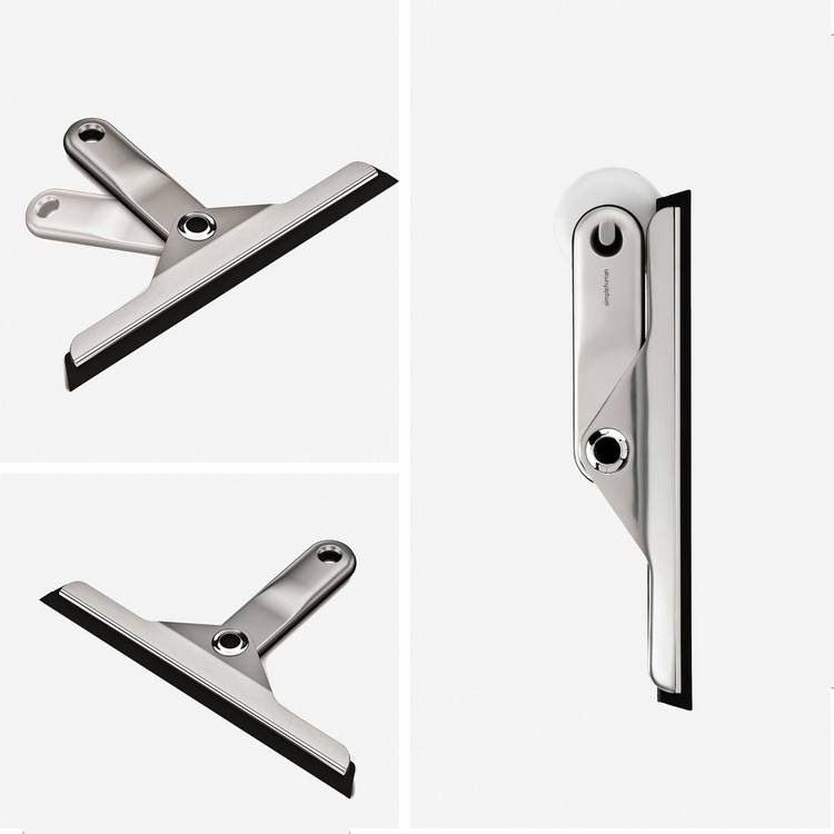 Simplehuman Foldaway Squeegee shower tool, UK version