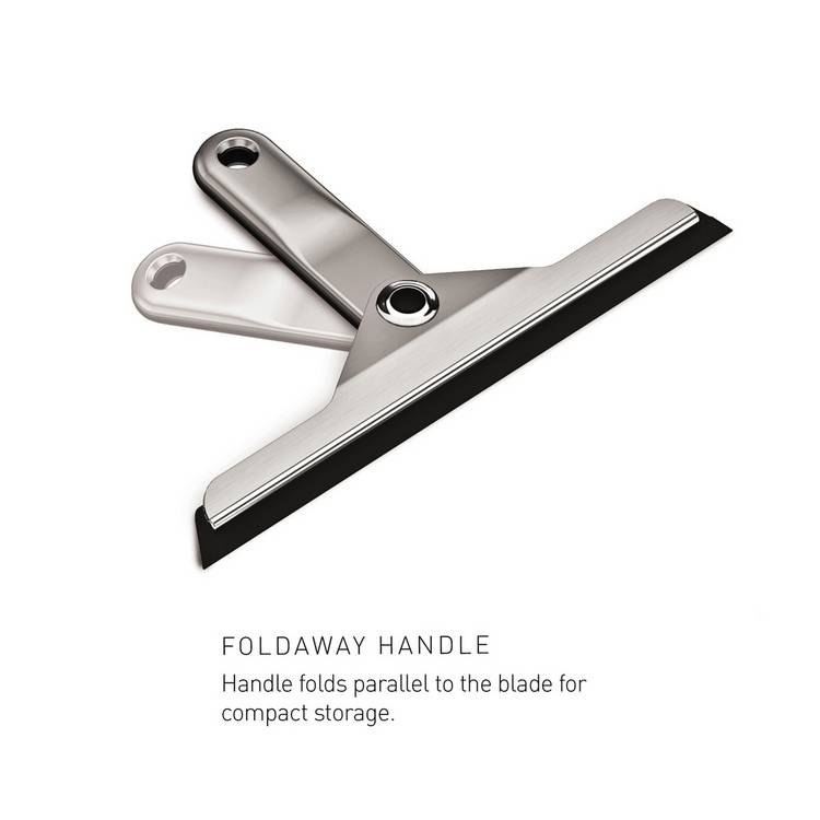 Simplehuman Foldaway Squeegee shower tool, UK version