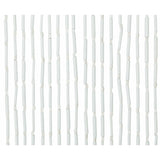 Little Black Book beaded door curtain white 91x190cm - British product