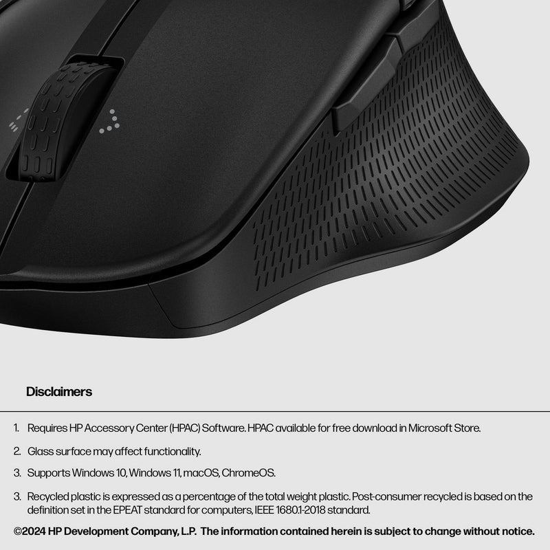HP 480 Comfort Bluetooth mouse, imported from the UK