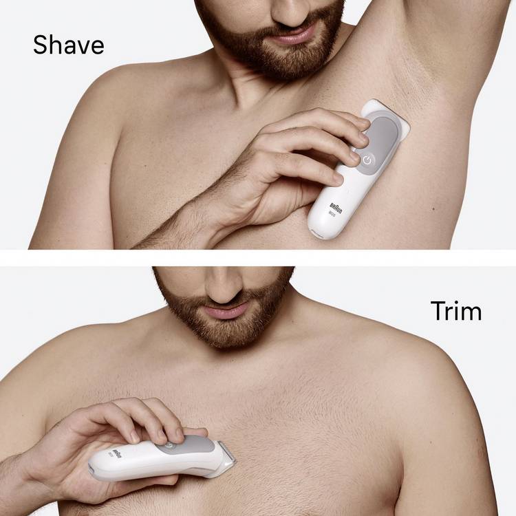 Braun BG5550 body groomer, imported from the UK