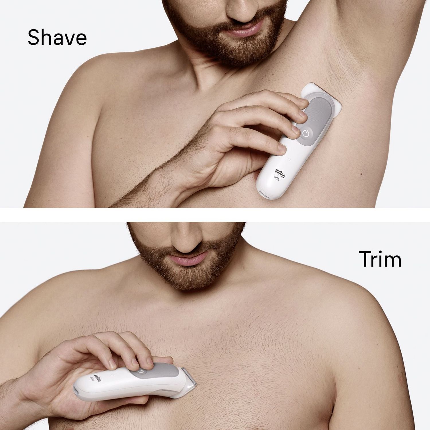 Braun BG5550 body groomer, imported from the UK