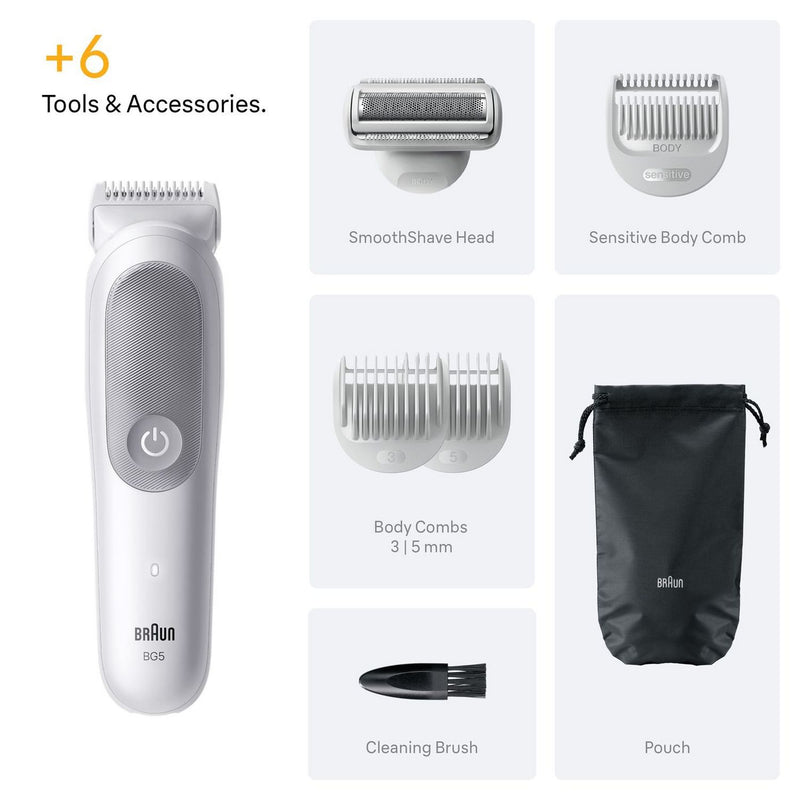 Braun BG5550 body groomer, imported from the UK