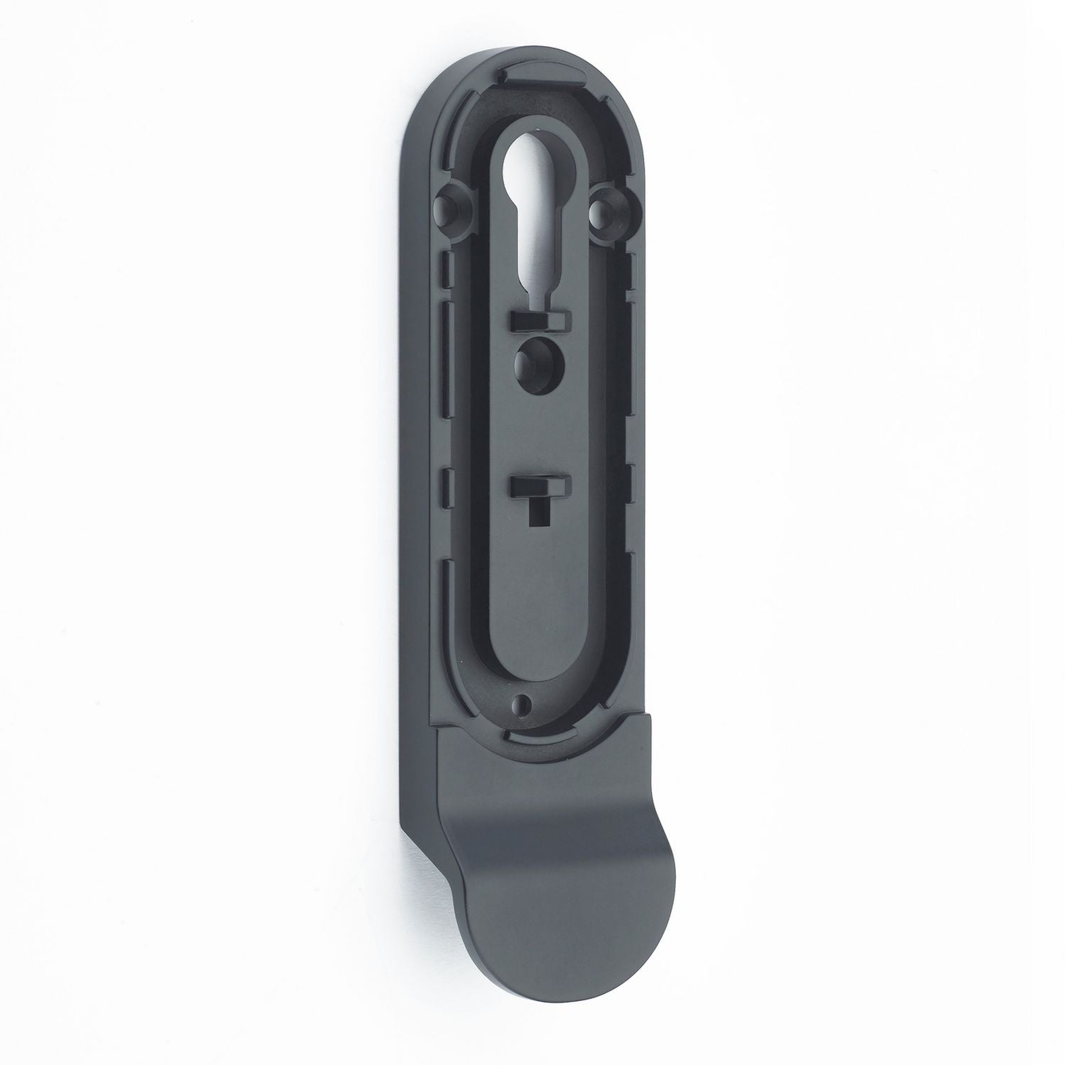 Yale Linus L2 pull escutcheon matte black (British brand)