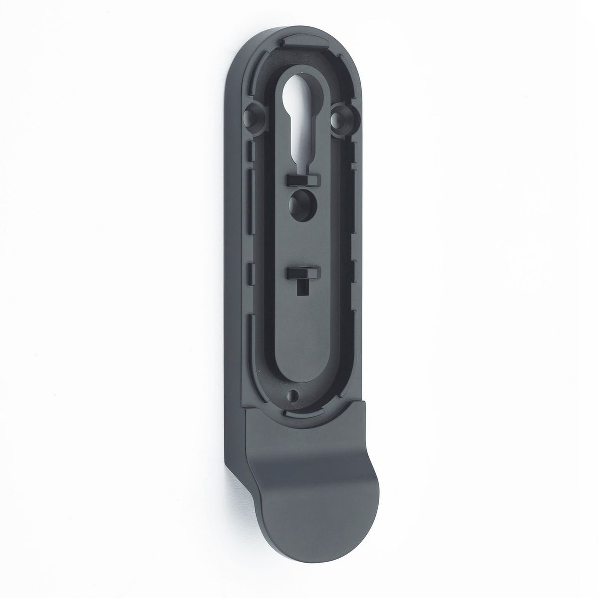 Yale Linus L2 pull escutcheon matte black (British brand)