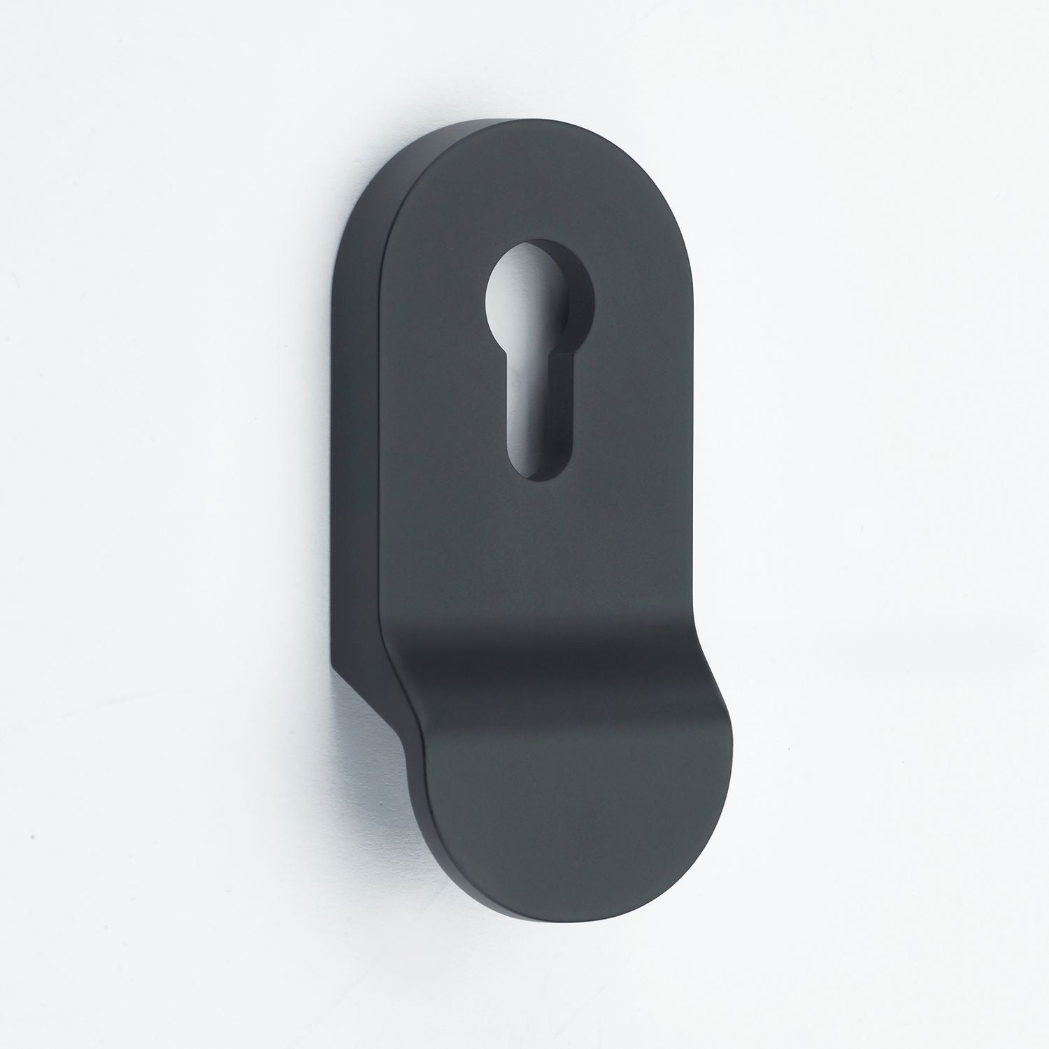 Yale Linus L2 pull escutcheon matte black (British brand)