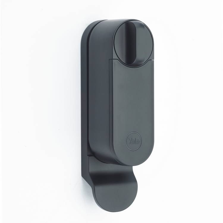 Yale Linus L2 pull escutcheon matte black (British brand)
