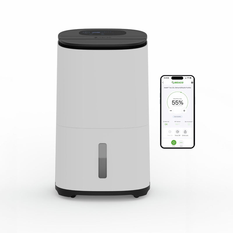 Meaco Arete Two 20L dehumidifier - British product