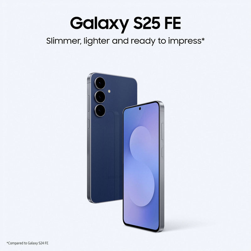 SIM Free Samsung Galaxy S25 FE 256GB AI Mobile Phone - Navy