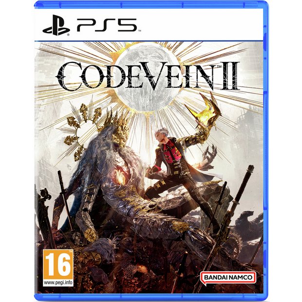 Code Vein II action RPG PS5 game disc, imported from the UK