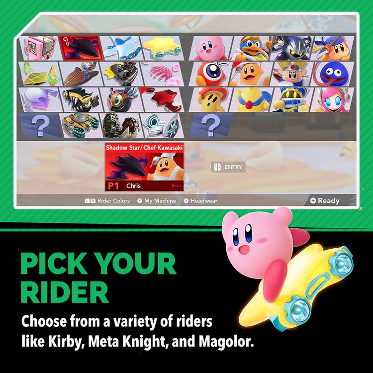Kirby Air Riders Nintendo Switch 2 (British brand)