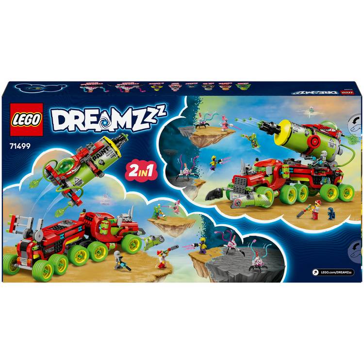 LEGO DREAMZzz Mateo's Spray Paint Truck building set 929 pieces, imported from the UK