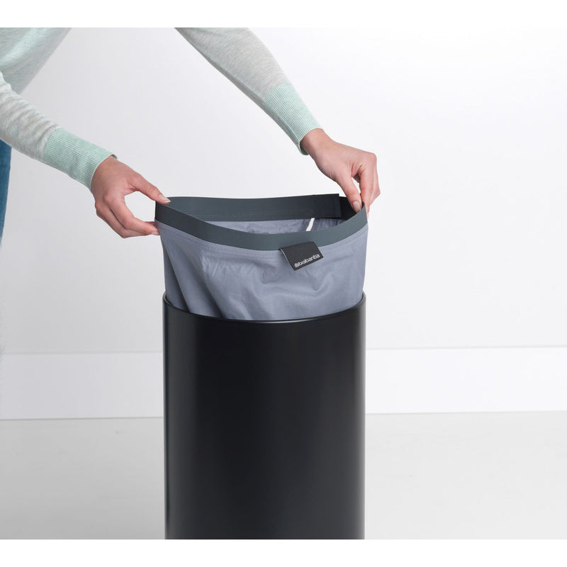 Brabantia laundry bin black 35L, imported from the UK