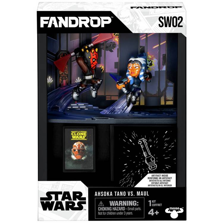 FANDROP Star Wars Ahsoka Tano vs Maul collectible diorama, UK version