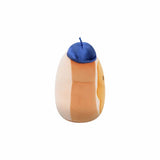 Squishmallows Ennui Frenchtoast Beret soft toy 7.5inch, imported from the UK