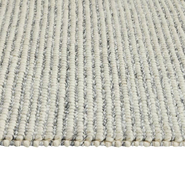 Habitat Pebble Grey flatweave rug 120x170cm, imported from the UK