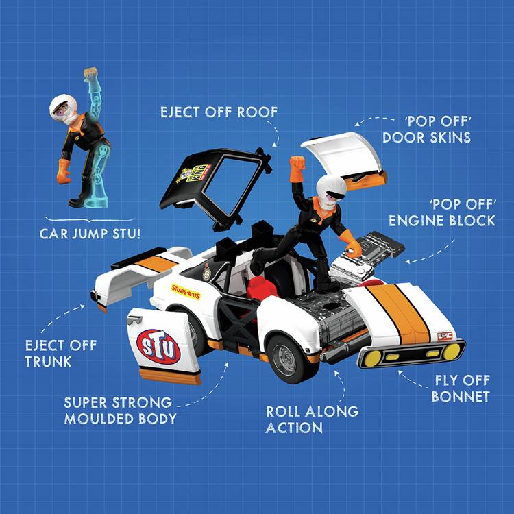 Stuntman Stu Race Ace stunt car - British product