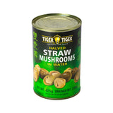 Tiger Tiger halved straw mushrooms in water (British brand)