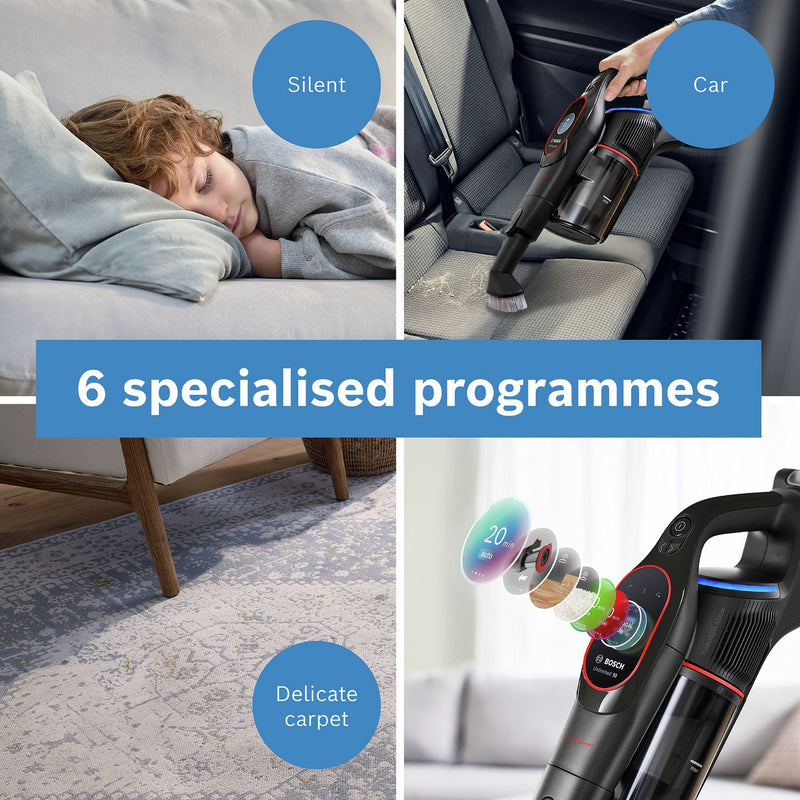 Bosch Unlimited 10 MicroClean cordless vacuum cleaner, UK version