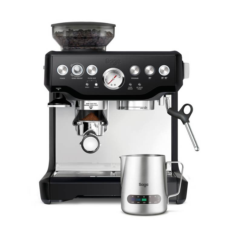 Sage Barista Express espresso coffee machine with integrated grinder - British product