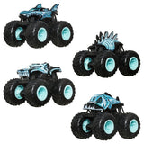Hot Wheels Monster Trucks 4-pack 1:64 scale, imported from the UK