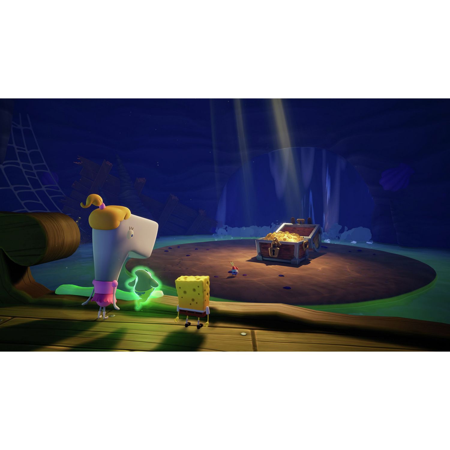 SpongeBob SquarePants PS5 game Titans of the Tide, imported from the UK