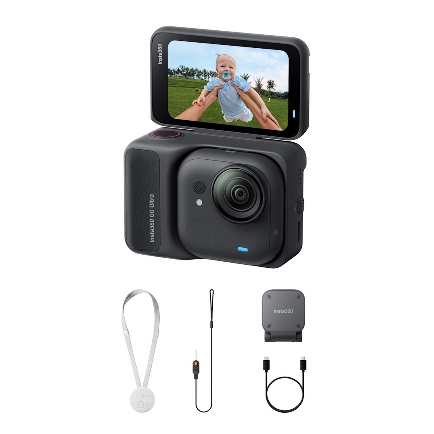 Insta360 GO Ultra action camera black (British brand)