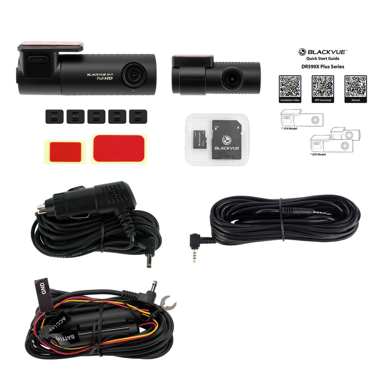 BlackVue DR590X-2CH dual dash camera, UK version