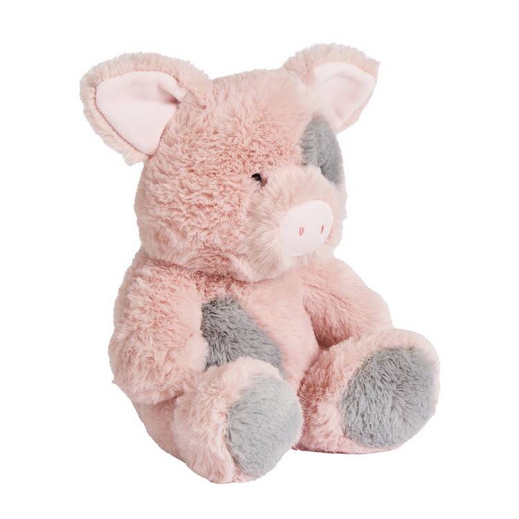 Argos Home sitting piggy plush 25cm, imported from the UK