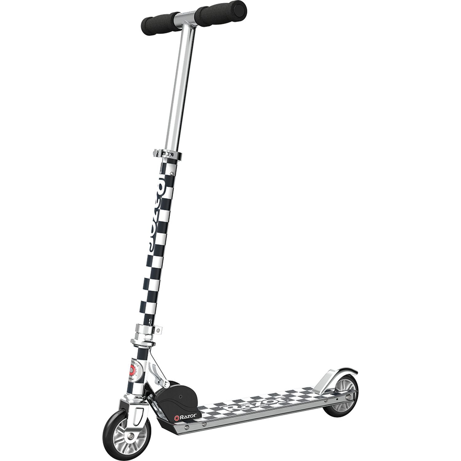 Razor Special Edition Checked Out folding kids scooter, UK version