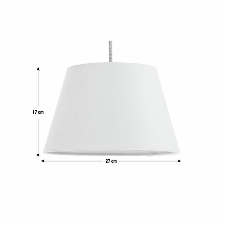 Argos Home velvet taper lampshade 27cm (British brand)