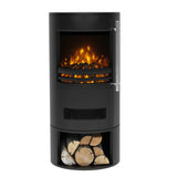 Be Modern Tunstall electric stove with log store - British product