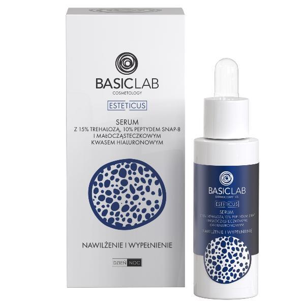 BasicLab trehalose peptide serum 30ml - British product