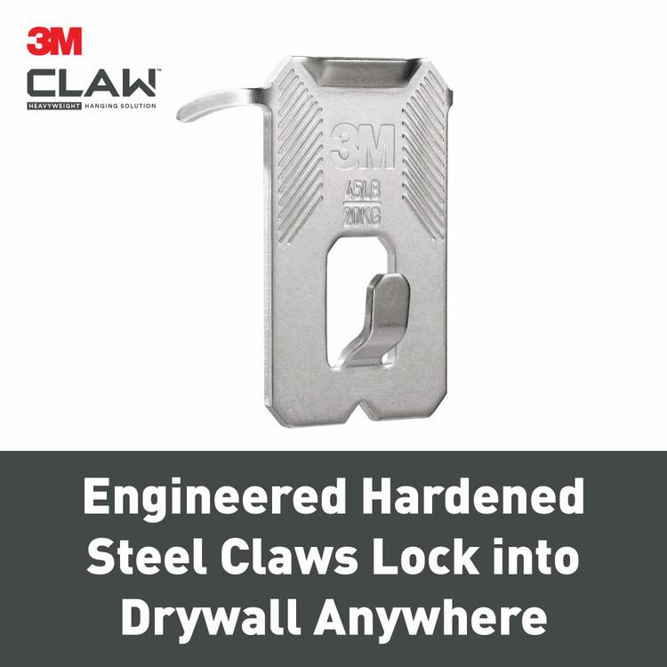 3M Claw plasterboard hanger 20kg, UK version