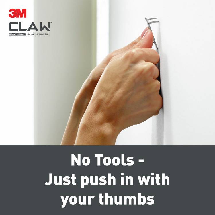 3M Claw plasterboard hanger 20kg, UK version