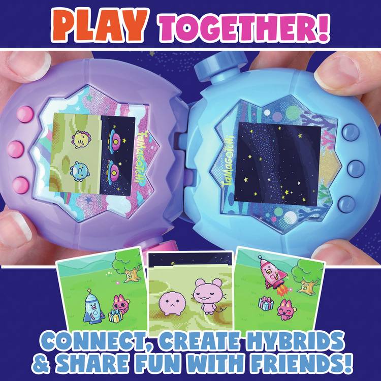 Tamagotchi Paradise Pink Land virtual pet toy (British brand)