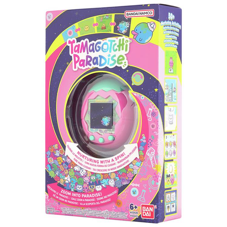 Tamagotchi Paradise Pink Land virtual pet toy (British brand)