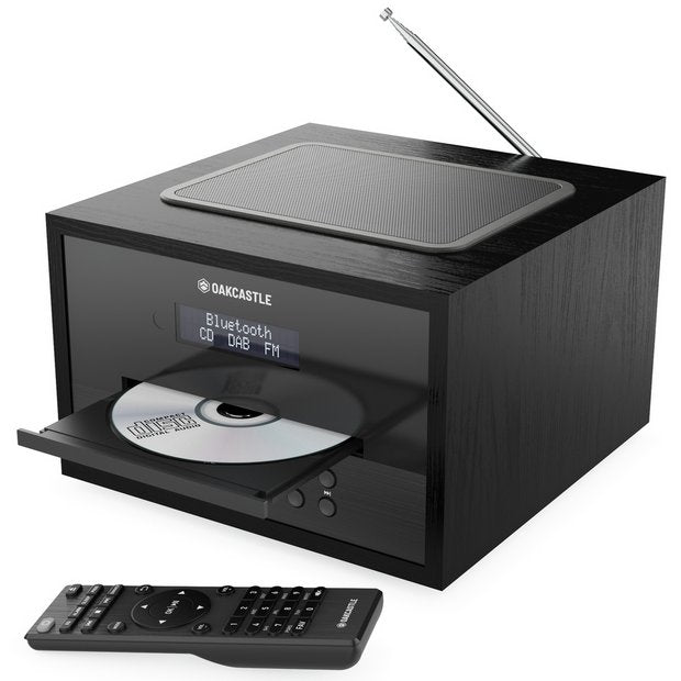 Oakcastle DAB400 music system black, imported from the UK