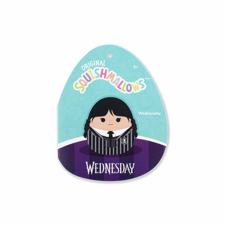 Squishmallows Wednesday Addams plush toy 8 inch (British brand)