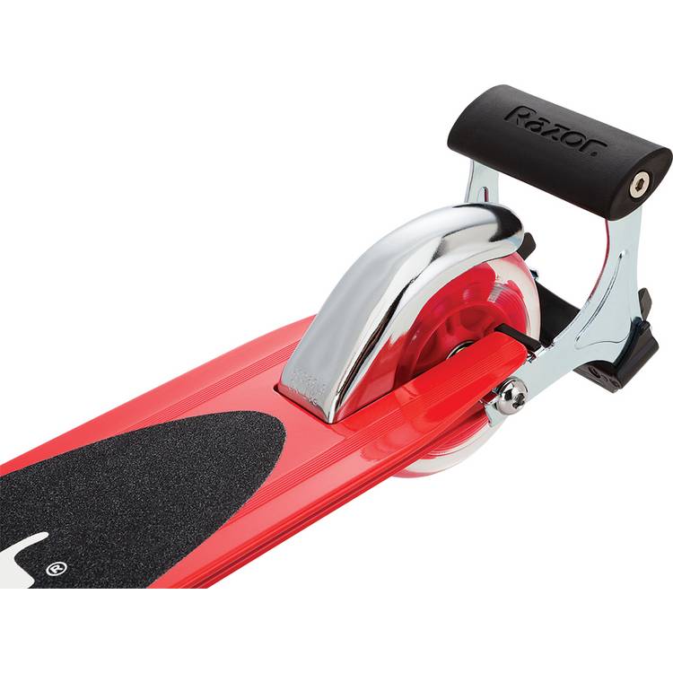 Razor foldable LED kick scooter red - British product