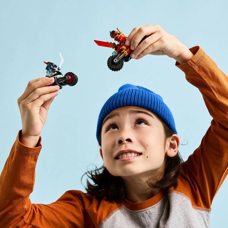 LEGO NINJAGO building toy Kai's Motorcycle Speed Race 79 pieces (British brand)