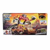 Monster Jam SmashBot playset with JCB Digatron lorry, imported from the UK
