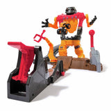 Monster Jam SmashBot playset with JCB Digatron lorry, imported from the UK