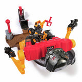 Monster Jam SmashBot playset with JCB Digatron lorry, imported from the UK